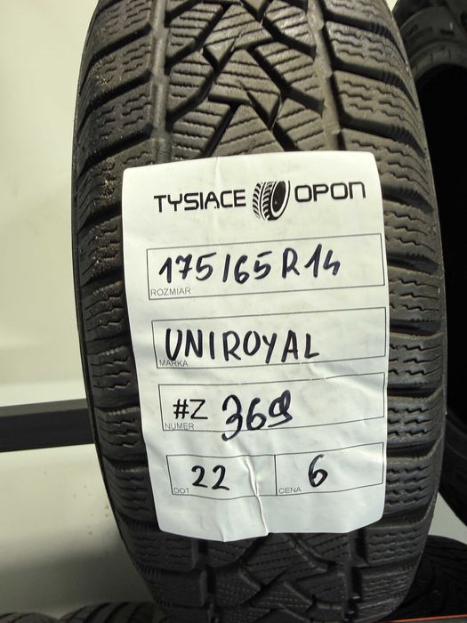 Opony Zimowe 175/65/14 Uniroyal WinterExpert Komplet #Z369