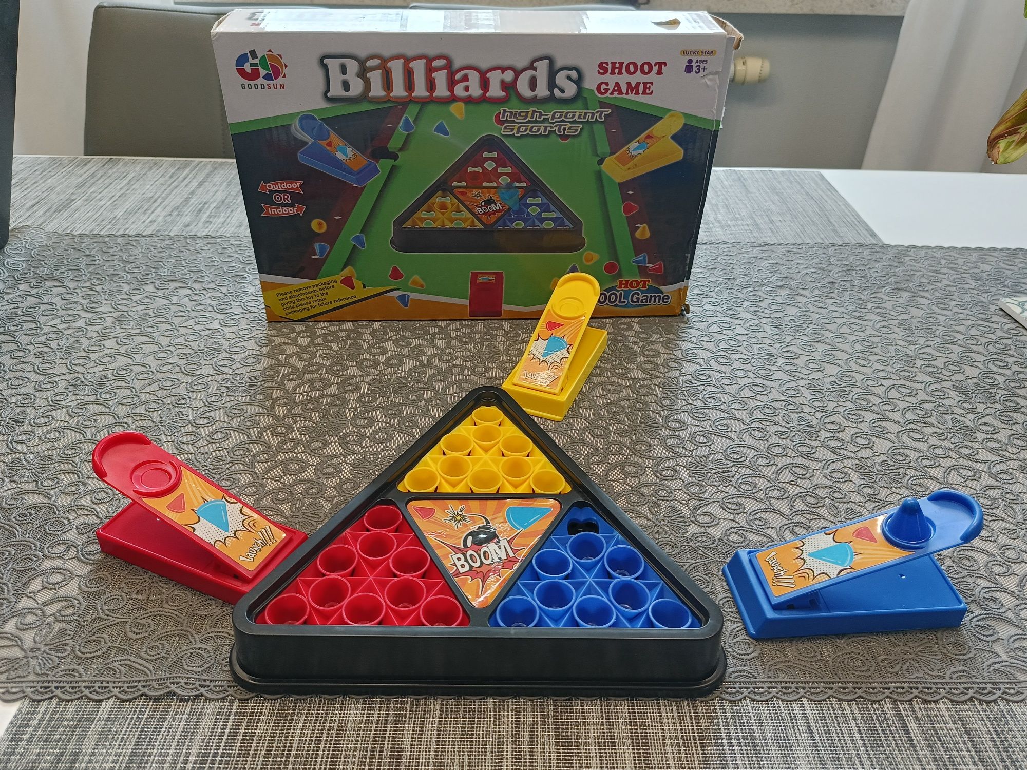 Gra Billiards jak skaczące żabki