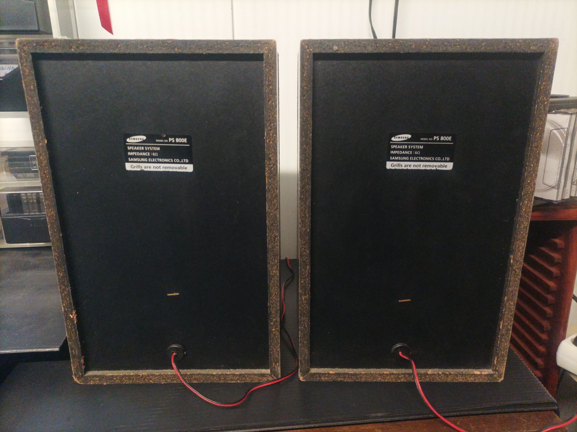 Colunas Hi-Fi Samsung PS 800E