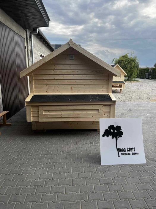 Kurnik dla Kur, kaczek, gęsi 358x208x230cm PRODUCENT Gotowy od RĘKI