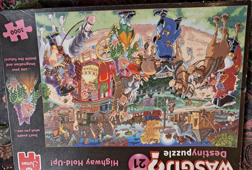 Пазл Jumbo Wasgij Destyny puzzle 21 Highway Hold-up! 1000 елементів