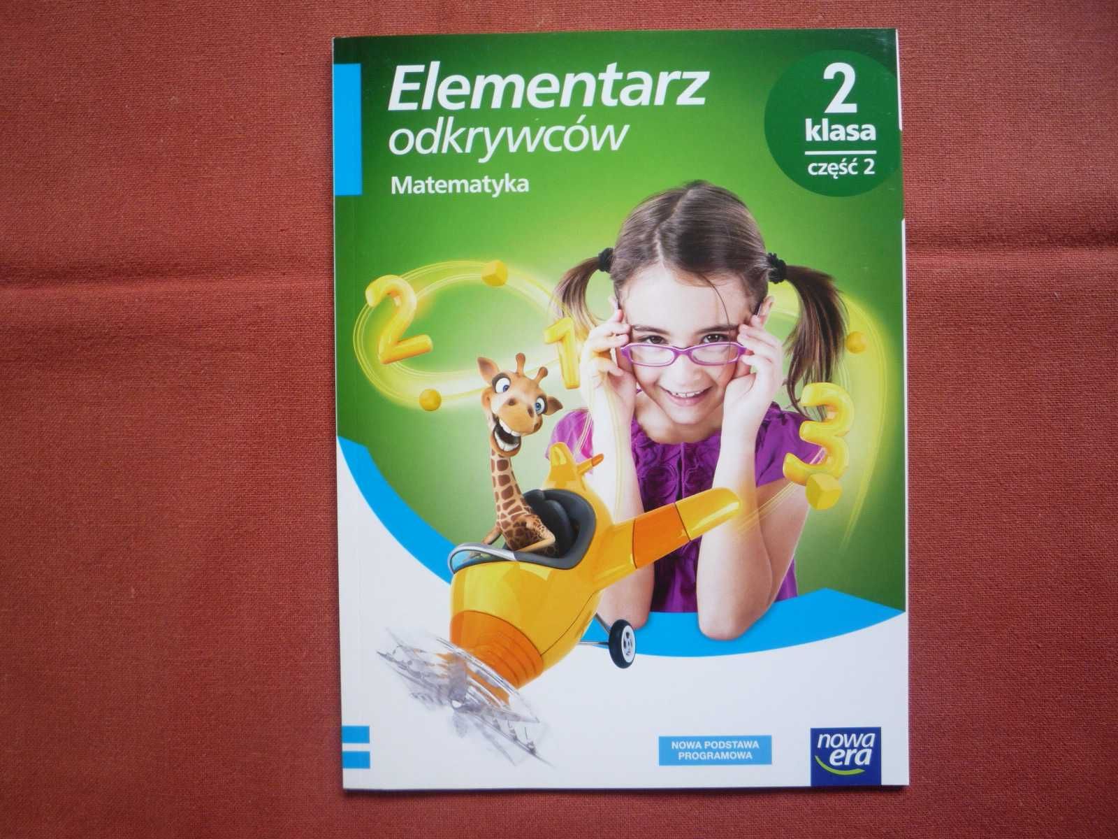 Elementarz Odkrywców 2 Podręcznik Matematyka klasa 2 cz 1 i 2