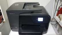 Fotocopiadora HP a funcionar