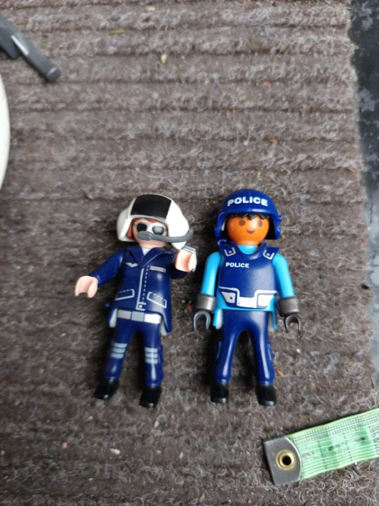 Śmigłowiec helikopter policyjny z zalogą od Playmobil