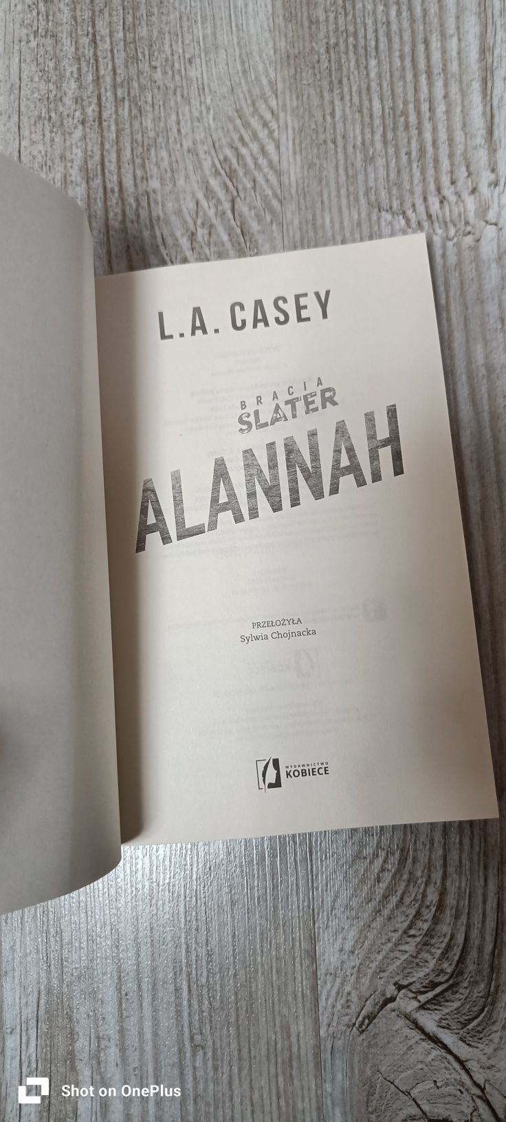 55. Książka Alannah L.A.Casey