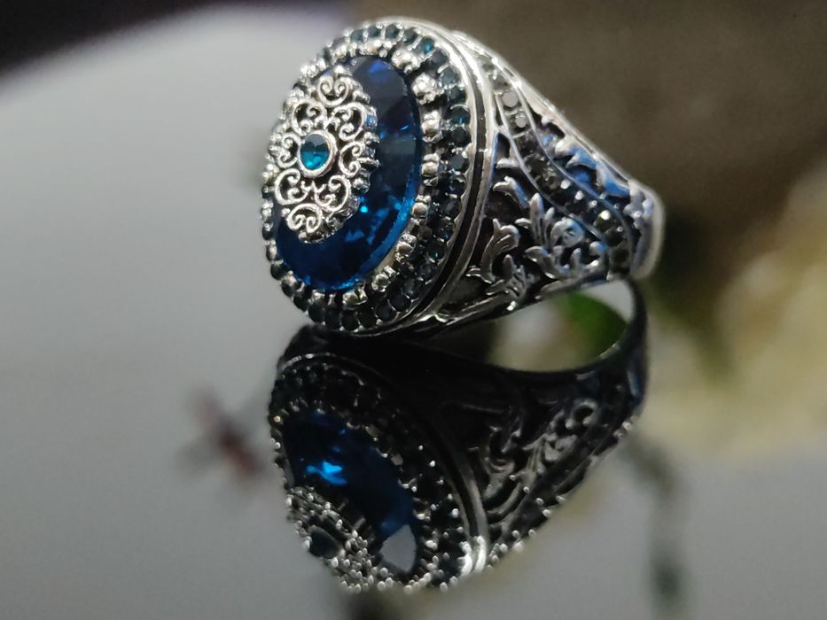 Anel Saphyrus Vintage