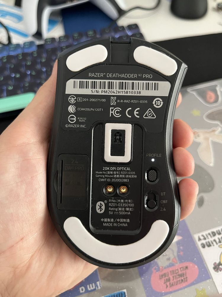 RAZER™ DeathAdder V2 Pro – z odbiornikiem, usterka