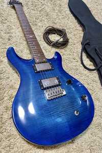 Электрогитара Vintage VRS-100C Blue PRS, чехол и кабель