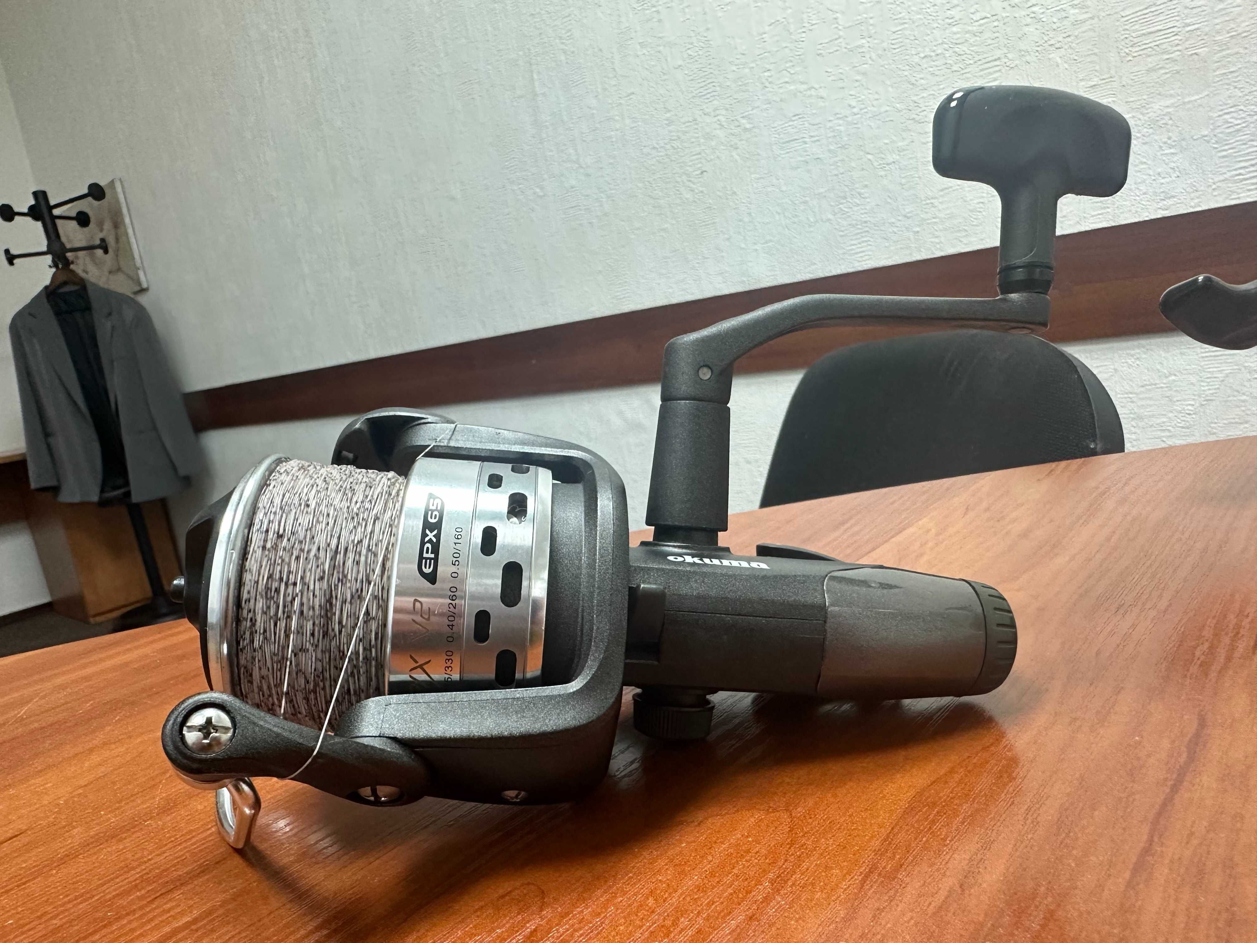 Катушка Okuma Epix V2 Baitfeeder EPX-65 Б/У