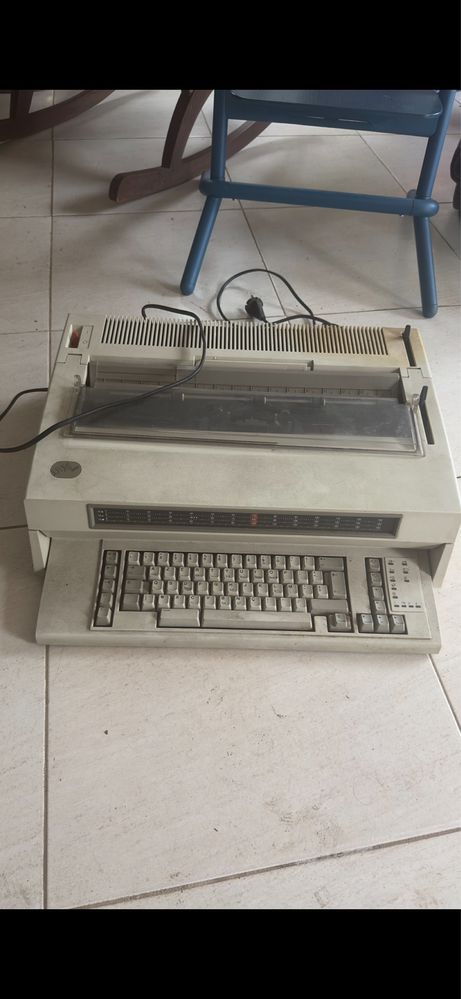Maquina de escrever ibm