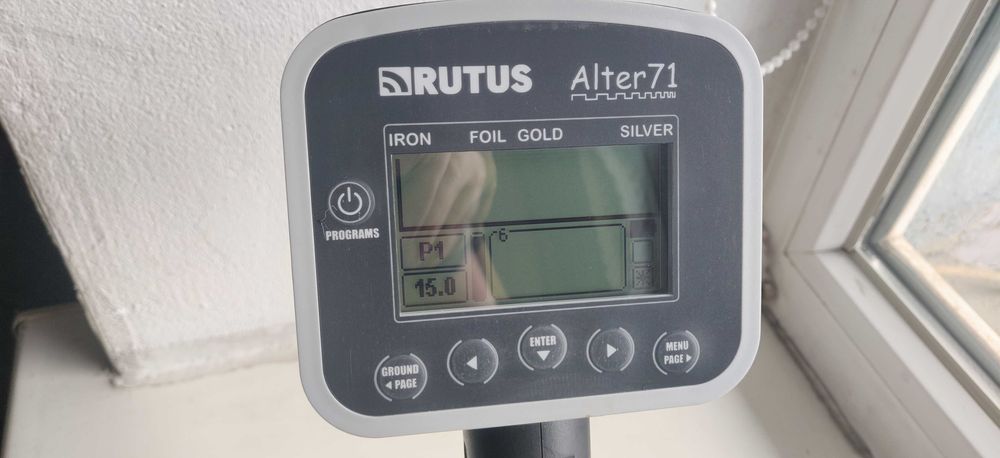Металлоискатель Rutus Alter 71 + Пинпоинтер Garrett Pro-pointer AT