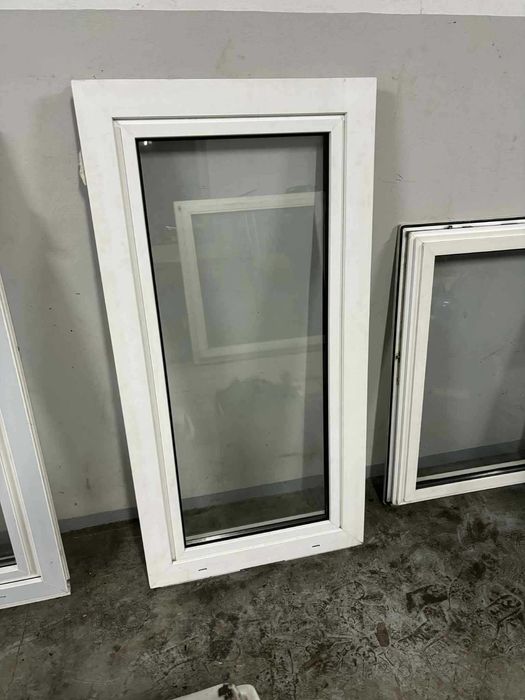 Okna plastikowe nowe dwie sztuki 85x135 70x140