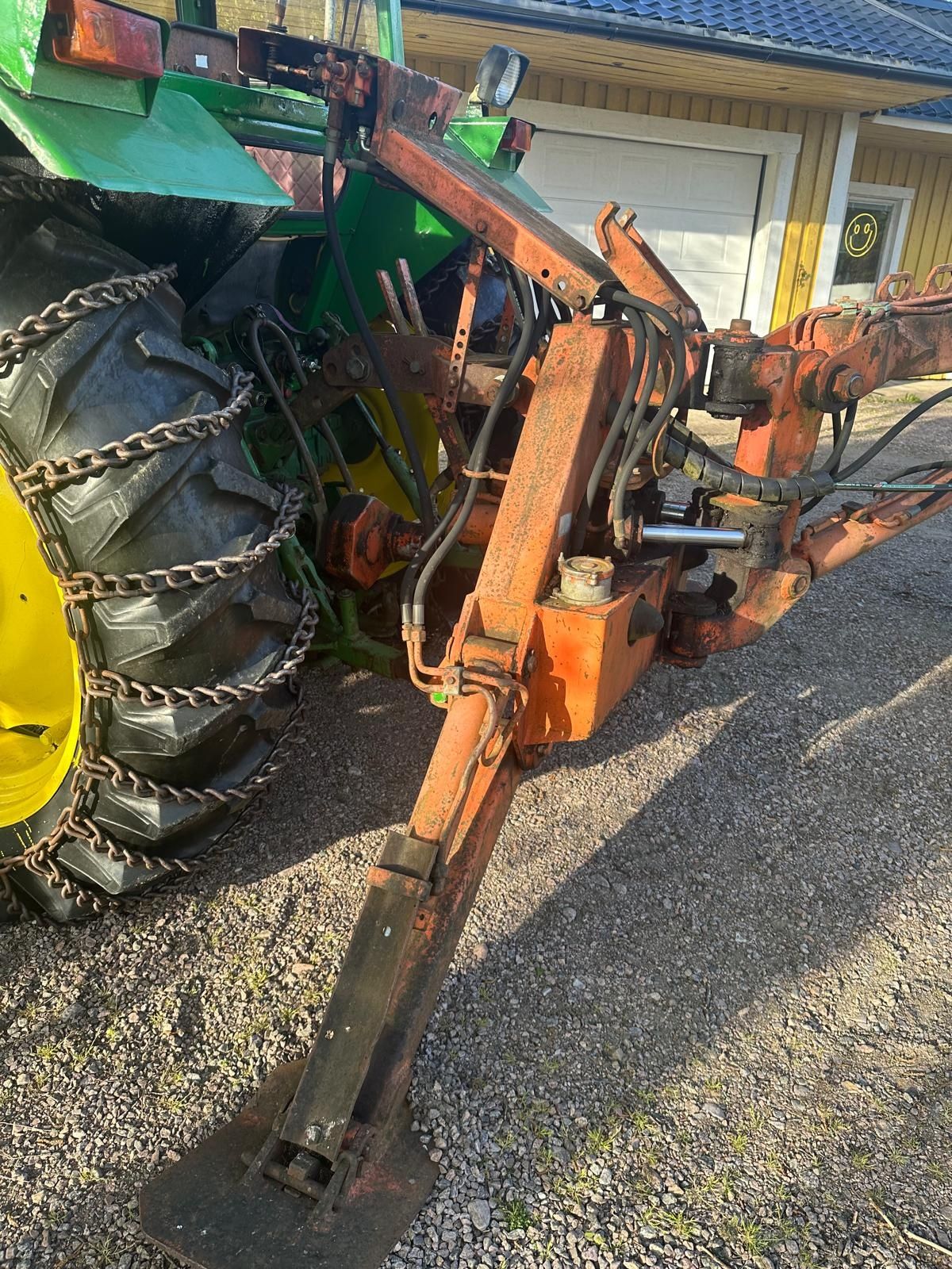 Koparka pod ciągnik Haka 2000 podnosi 1500KG