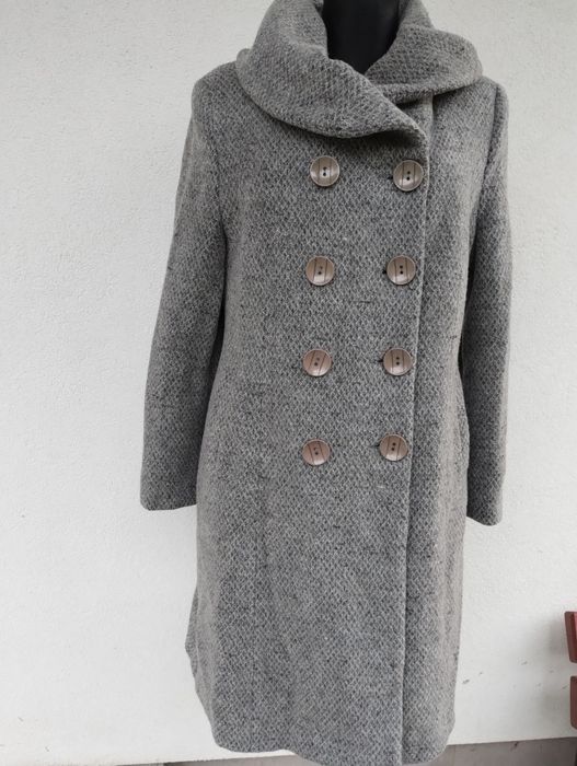 Płaszcz wełniany 80 % marki Rotex