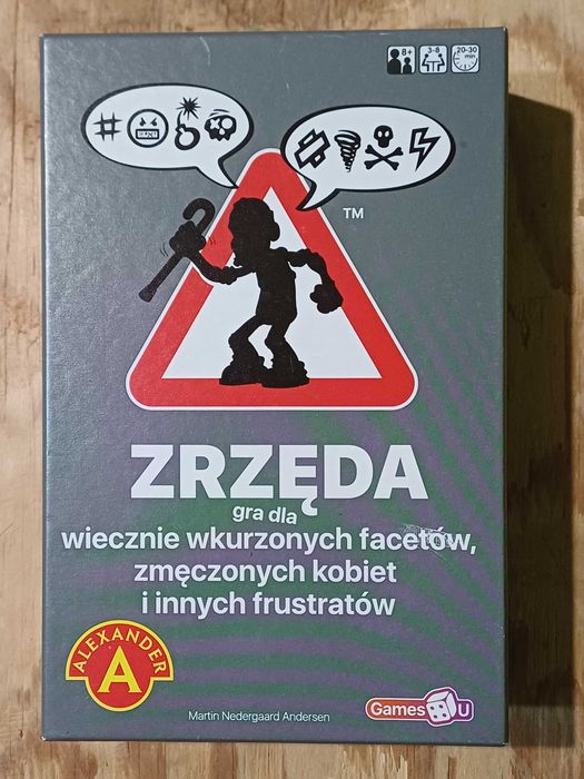 Gra planszowa Zrzęda – komplet, stan idealny
