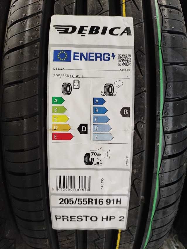 205/55R16 Nowe opony letnie Dębica Presto HP2