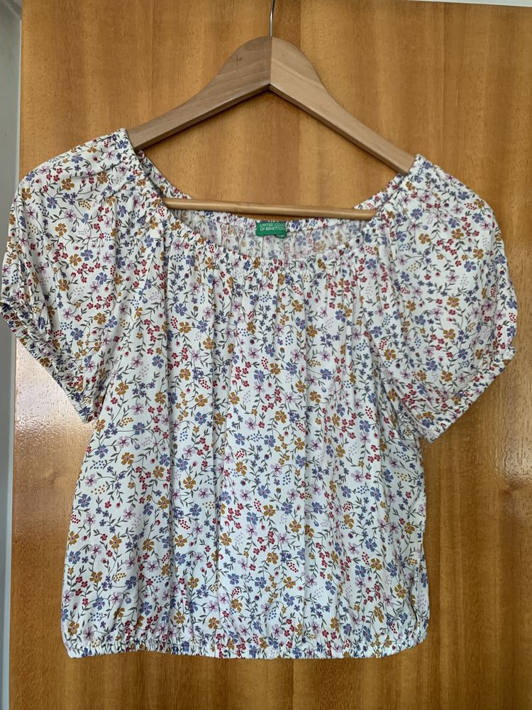 Blusa menina, tamanho 12, Benetton