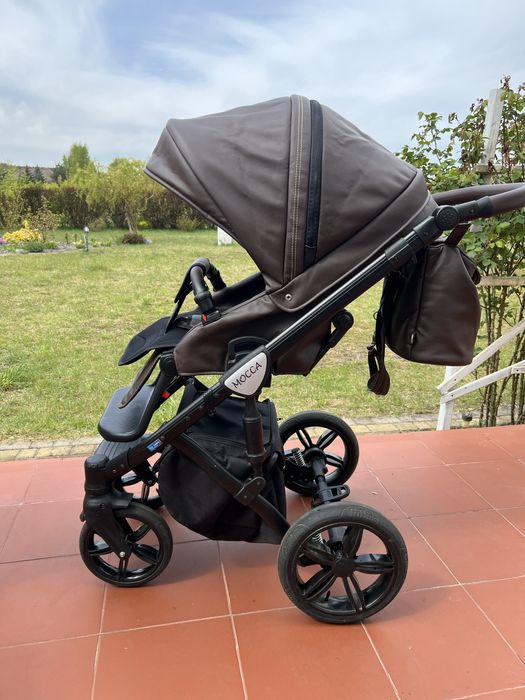Wózek dzieciecy Verdi Mocca 3w1 + torba + akcesoria