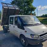 Transit doka wywrotka blizniak