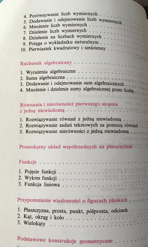 Matematyka 6 A. Drążek, B. Grabowska, Z. Kalicka