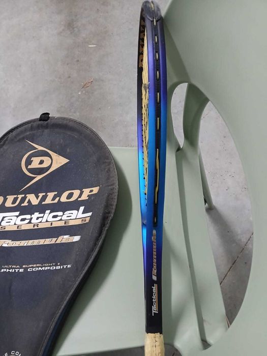 Raquetes de ténis Dunlop e Wilson