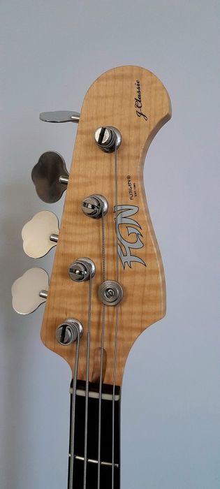 FGN Fujigen J-Classic JJB6R 3 Tone Sunburst Flame Maple Made in Japan