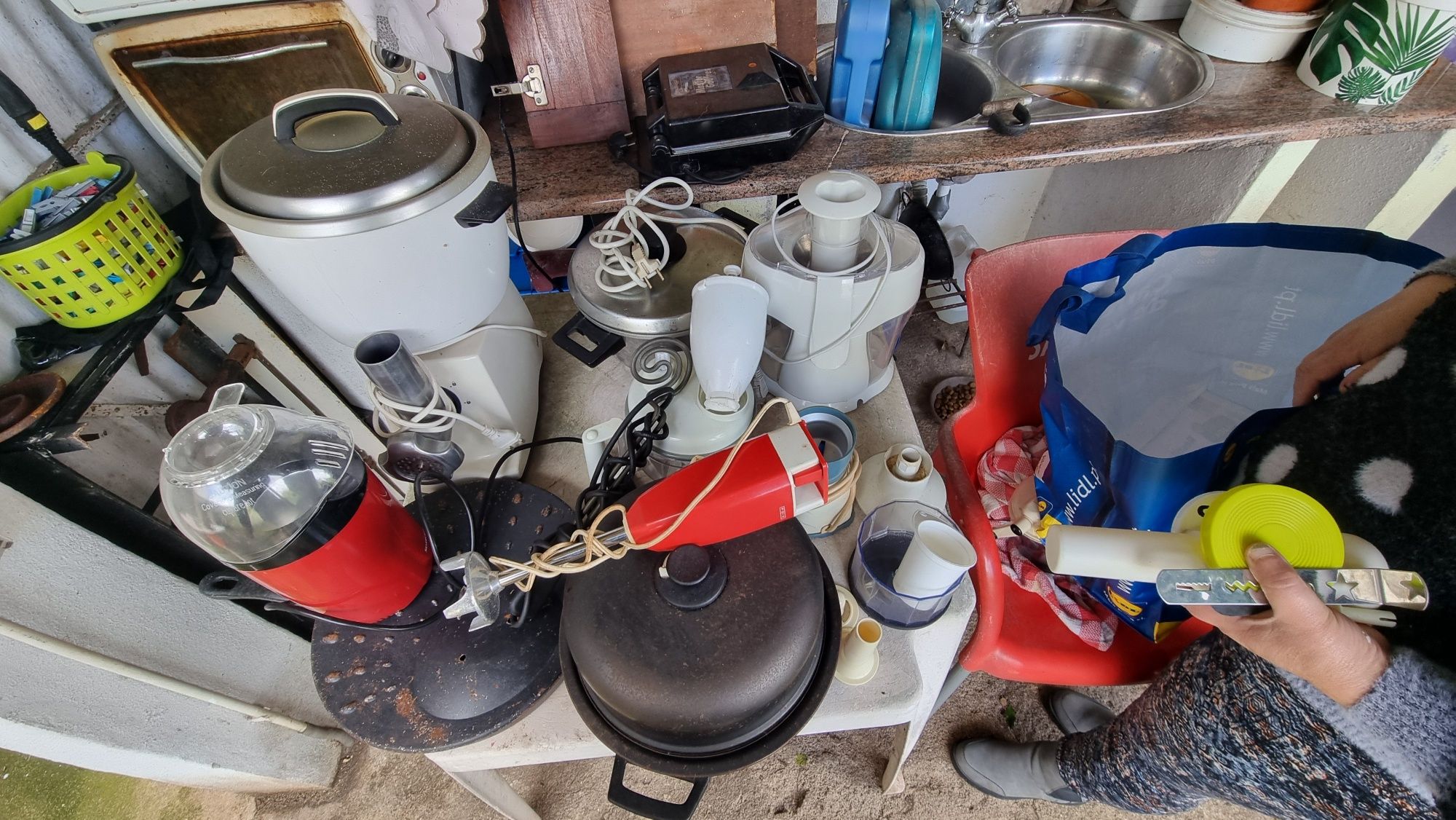 Utensílios cozinha e máquinas