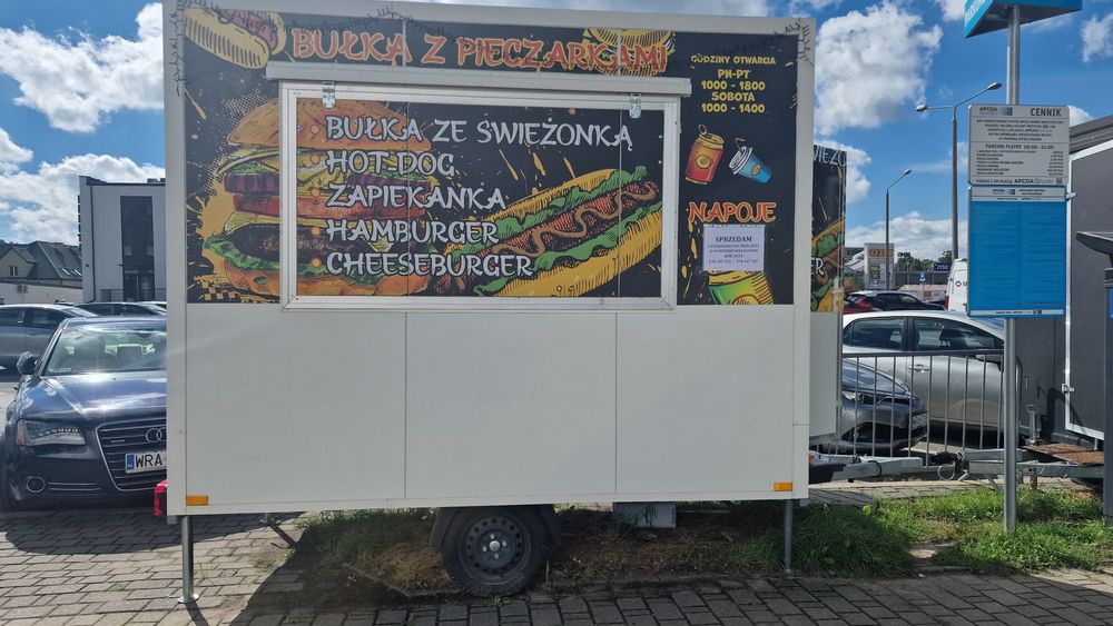 Gastronomiczna przycepa 2024 rok.