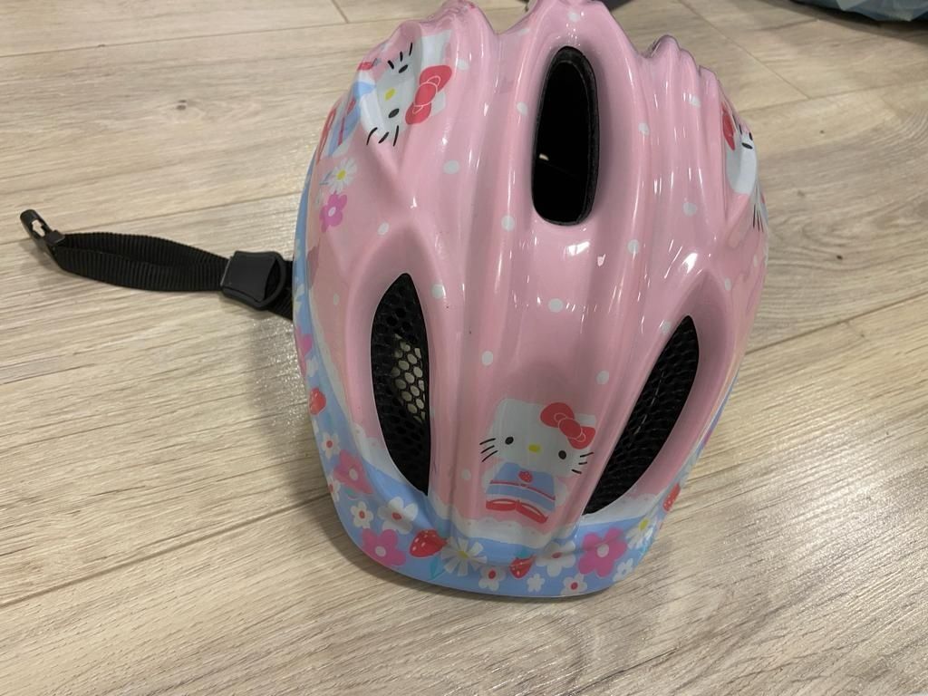 Kask rowerowy dziecięcy Hello Kitty Meggy II S 46-51 cm