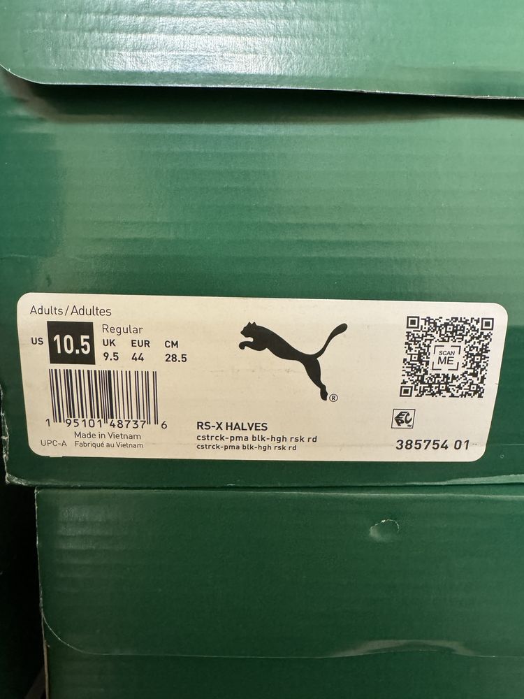 НОВІ чоловічі кросівки ОРИГІНАЛ PUMA RS-X HALVES 10,5 44 28,5 38575401