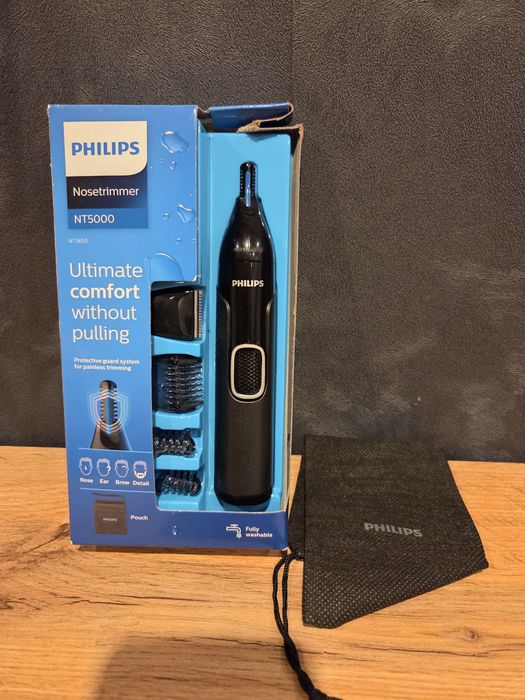 Nowy Trymer Philips do uszu brwi i nosa