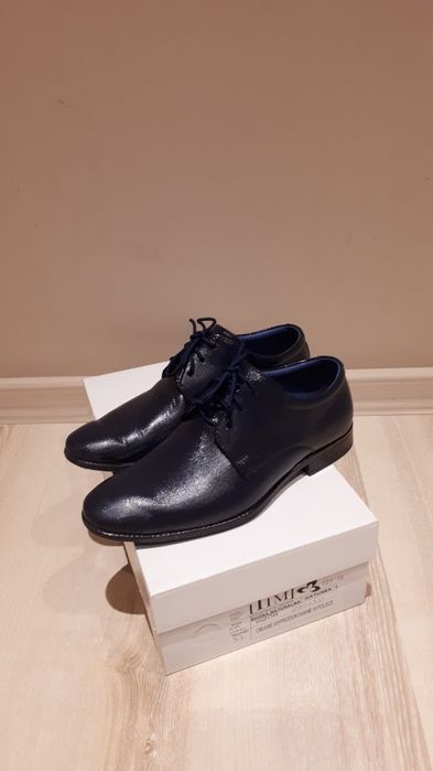 Buty eleganckie r 32 skórzane dla chłopca  do garnituru