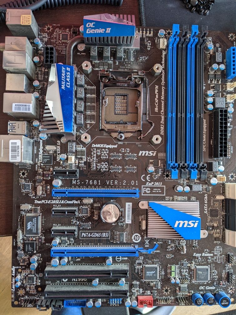 Motherboard MSI P67A-GD65