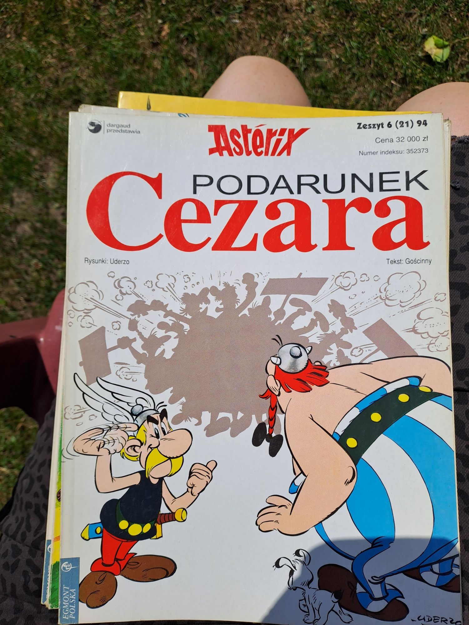 Asterix I Obelix Podarunek Cezara album 21