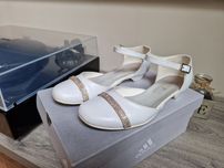 Buty półbuty białe komunijne rozmiar 35