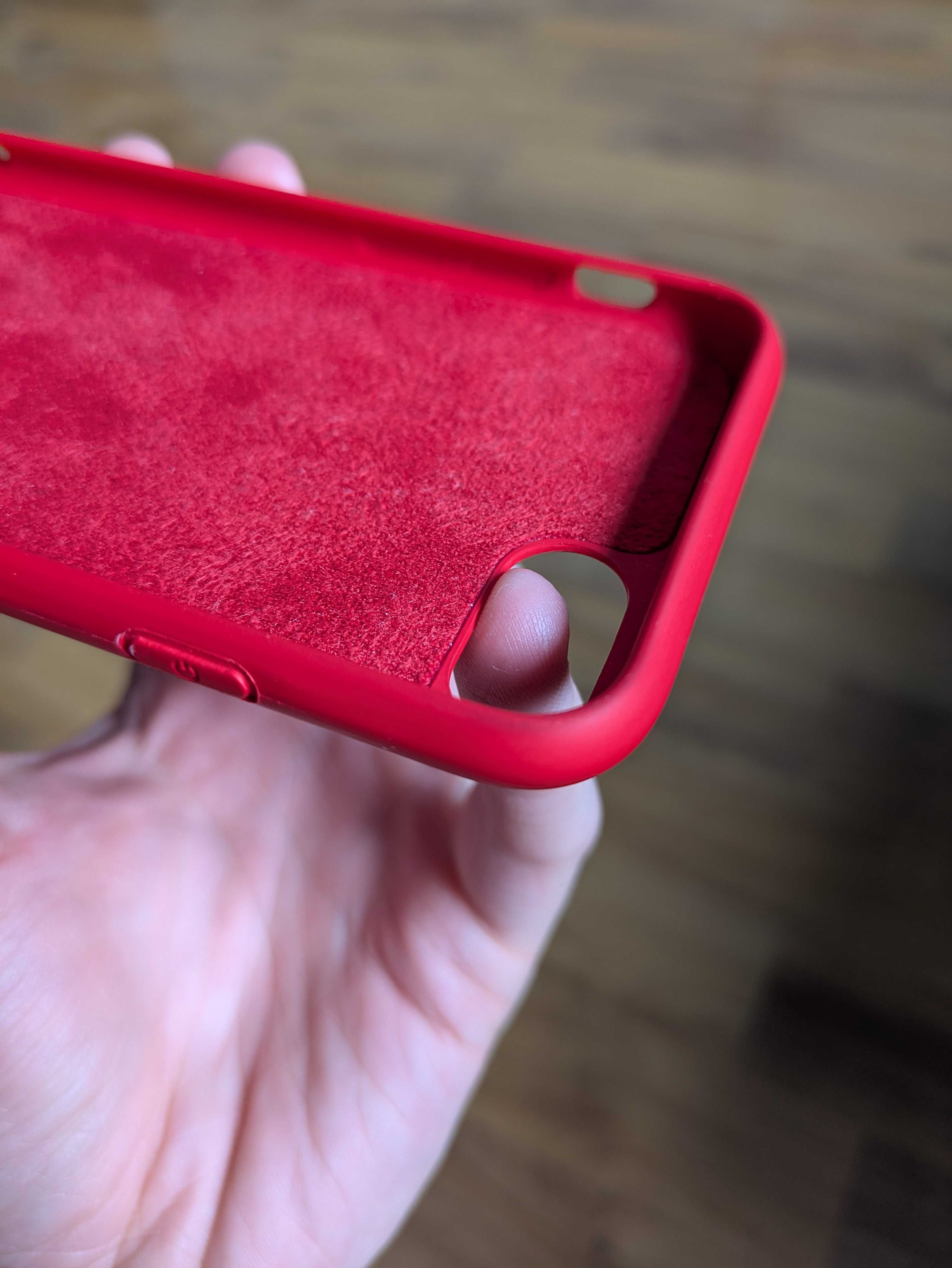 Czerwone plecki do Iphone SE