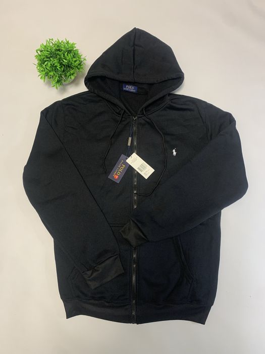 Зіпка polo Ralph Lauren зіп худі зипка кофта Ральф/чорна