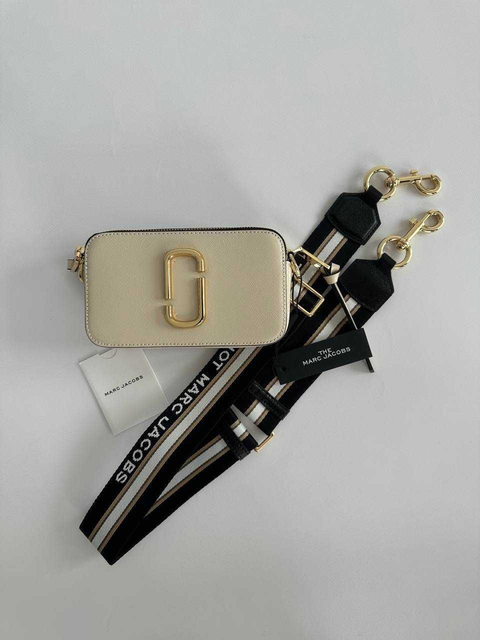 Сумка Marc Jacobs Women's Snapshot белая