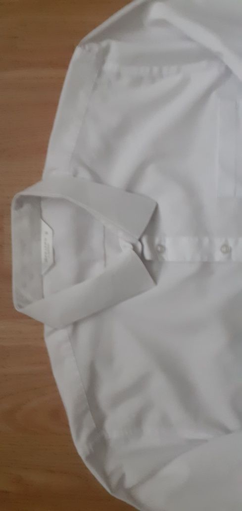 Сорочка чоловіча  нова біла рубашка хлопок
