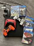 PlayStation 4 slim (PS4) 512 + 3 геймпади + 6 ігор