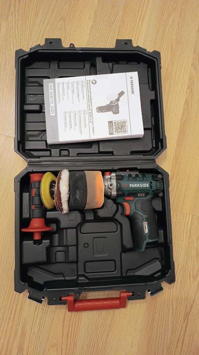 Polerka PARKSIDE PAAP 12 E5 12V – uszkodzona / na części