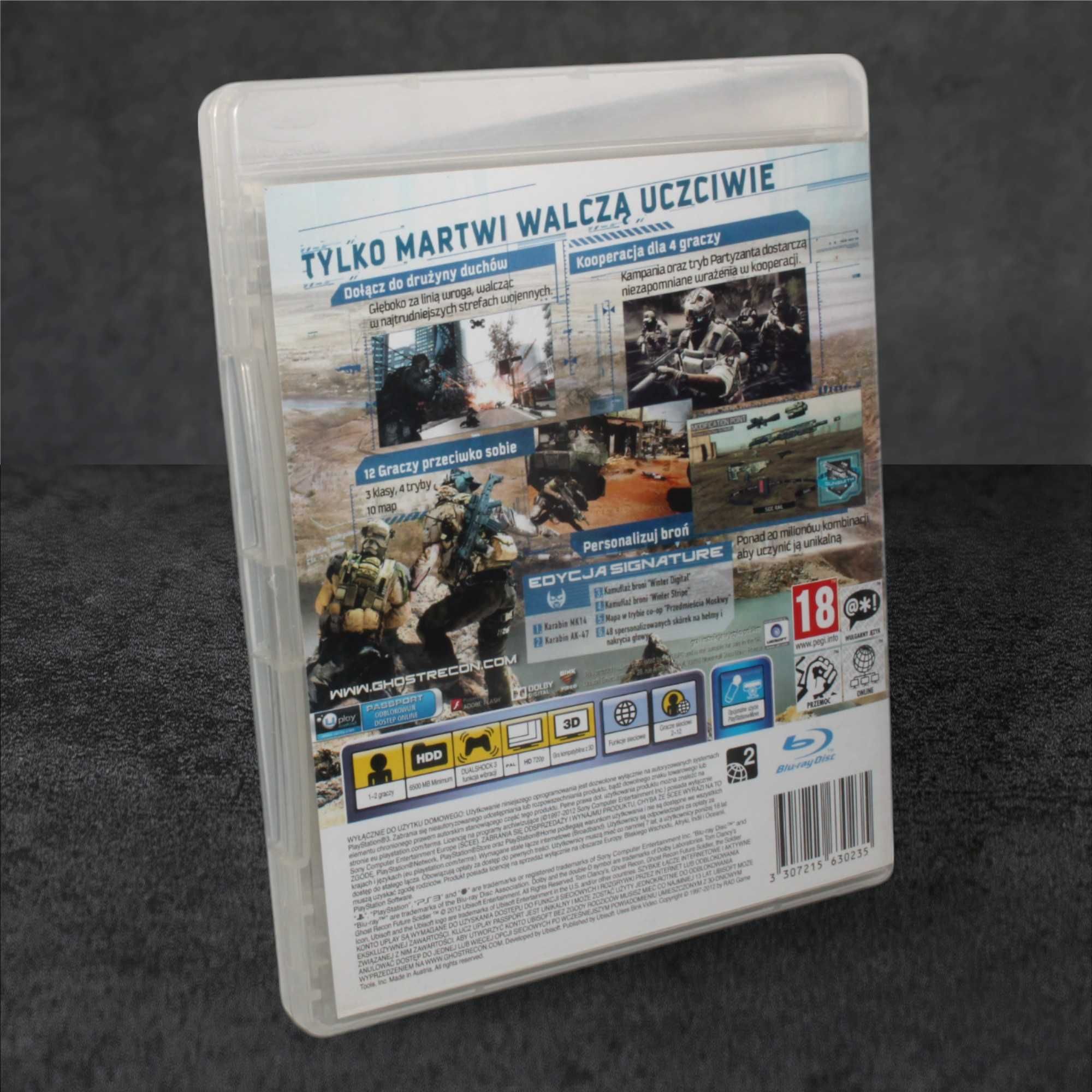 PL 5/5 Tom Clancy's Ghost Recon: Future Soldier ps3 GameBAZA