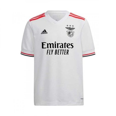 Camisola Alternativa Branca do Benfica 2021/2022