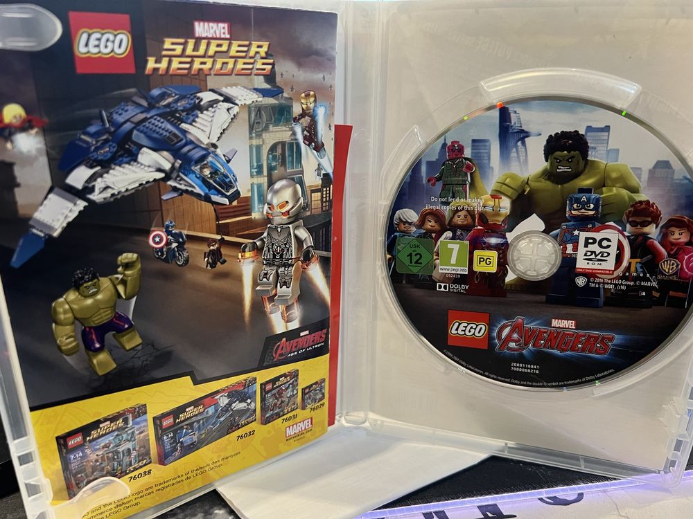 Lego avengers na komputer PC plyta