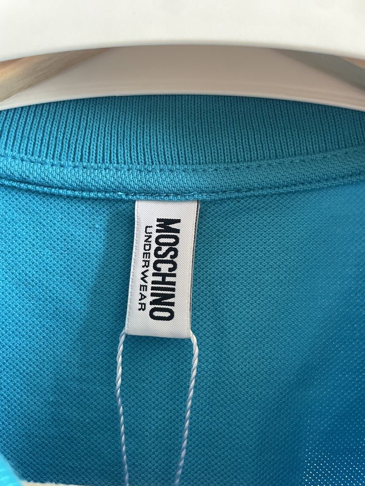 Polo Moschino koszulka nowa lekka