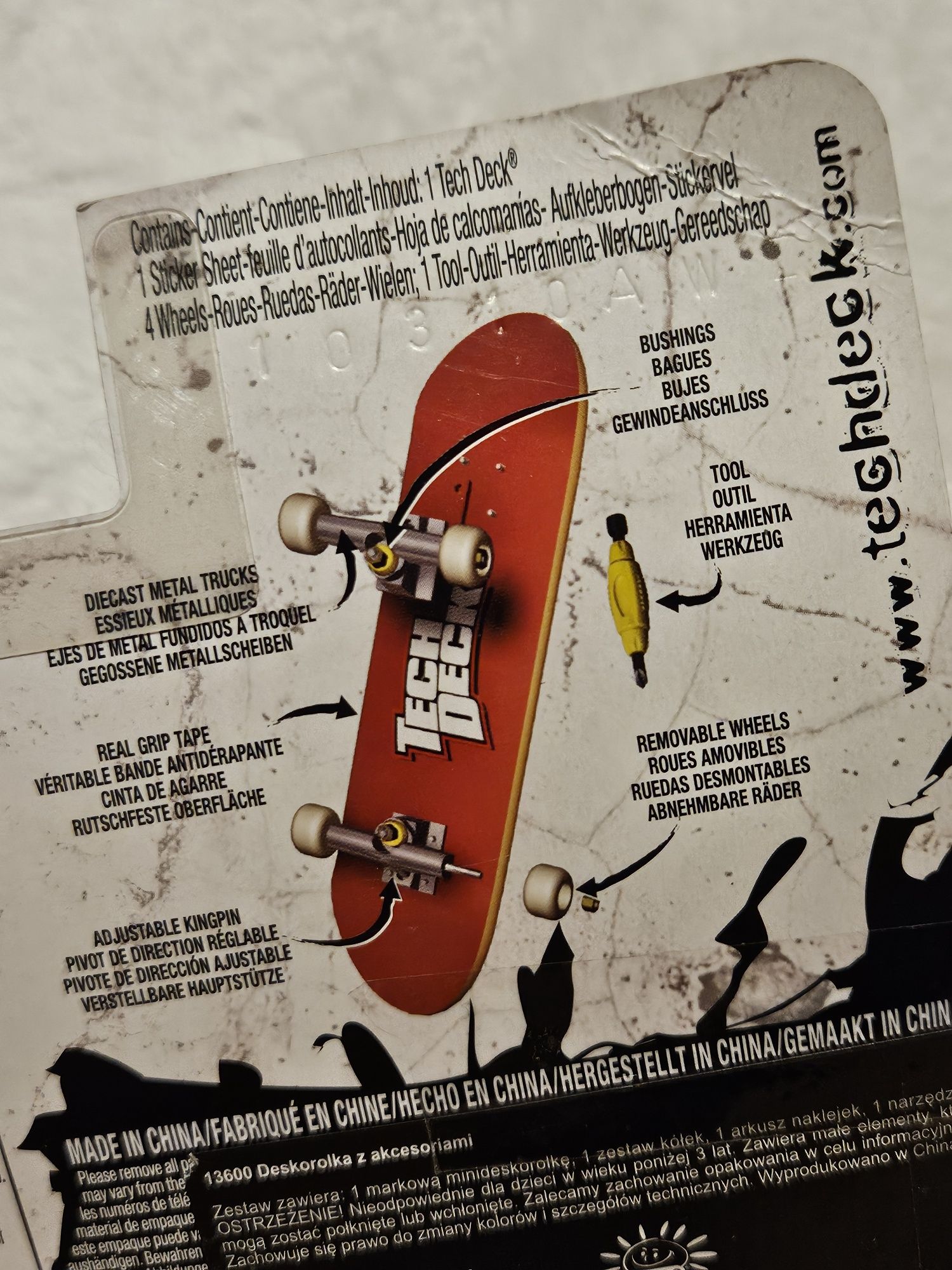 Deskorolka Tech deck fingerboard 2011r. Flip Geoff Rowley