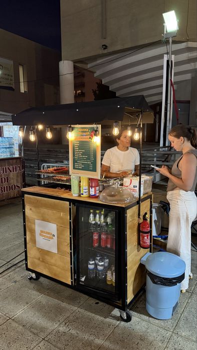 Carrinho de churrasco para eventos