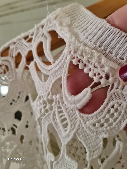 Blusa branca marca Zara pouco uso