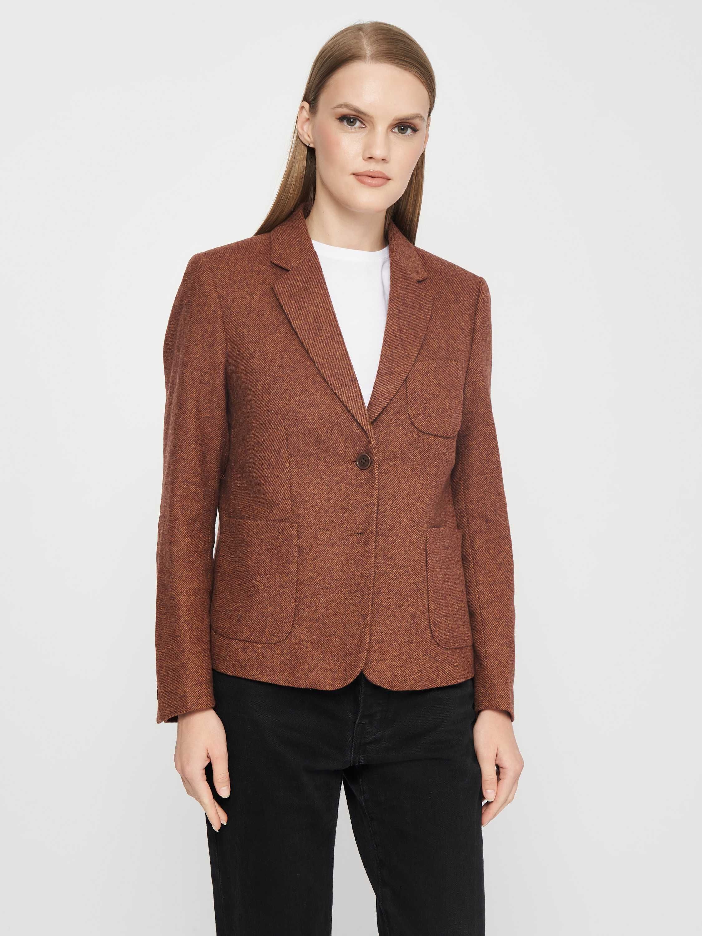 Розпродаж преміум піджак GANT DONEGAL WOOL SLIM 4770062, Шерсть