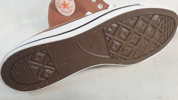 Converse Trampki Ctas Hi A00418C Brązowy 51,5